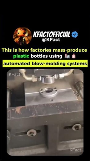 How Plastic Bottles Are Mass-Produced in Factories 🏭🧴
