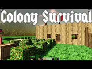 Colony Survival - Just like Minecraft? Surviving the first night! - Episode 1
