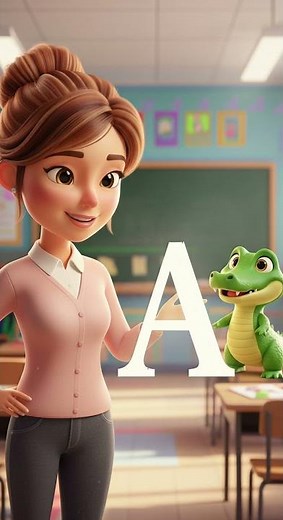 Alphabet Song – Letter A | ABC Phonics Song for Kids