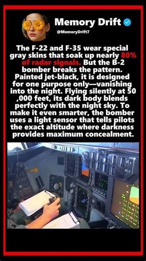 The Secret Reason the B-2 Bomber Flies in Pure Darkness