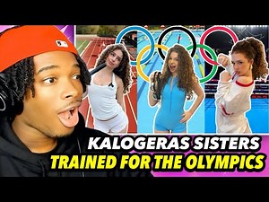 KALOGERAS SISTERS TRAINED FOR THE OLYMPICS!