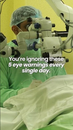5 Warning Signs Your Eyes Are Trying to Tell You Something