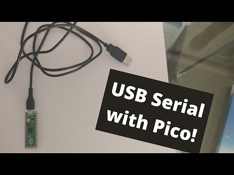 How to use USB serial with Pico - C/C++