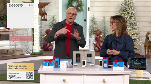 You are watching Ring Video Doorbell on QVC®. Shop the show, here: https://qvc.co/qvcshopnowdecember25 | QVC Live