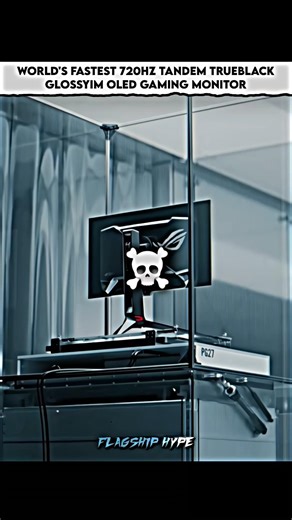 720Hz Tandem OLED Is Crazy 💀 #gamingpc #asus #monitor