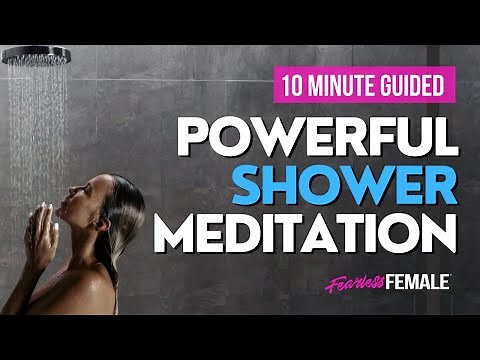 10 Minute Powerful Shower Meditation: Elevate Your Mind and Body