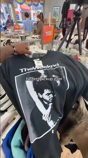 The Weeknd Tshirts for the OG! 👕 #xo #merch #fans #clothing