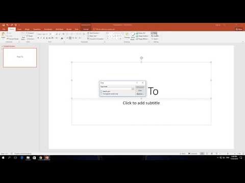 How to Search In PowerPoint 365