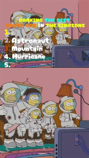 Rankig The Best Couch Gag Simpsons