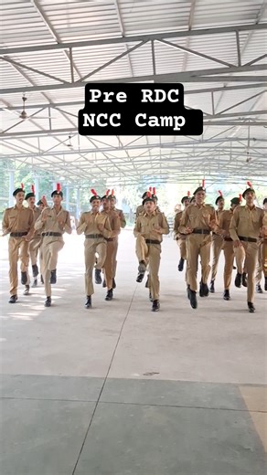 🔥 Pre RDC NCC Camp | Best Parade Training | NCC Cadets in Action 🇮🇳 #NCC
