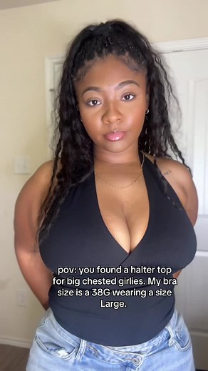 Halter Tops for Big Chested Women: Fashion Finds