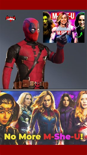 M-She-U is DEAD?😱 #deadpool #facts #marvel