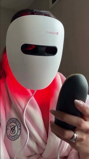 I Tried a LED Mask for Glowing Skin!