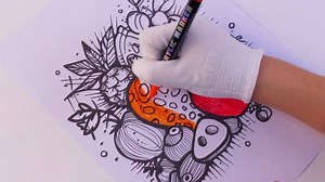 72 Colors Acrylic Paint Pens Markers, Extra Fine Tip Acrylic Paint Markers for Rock Painting, Ceramic, Wood, Plastic, Canvas, Glass, Card Making, DIY Crafts & Art Supplies