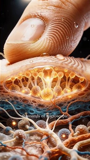 Your Hand Is a Biological Machine 🖐️⚡