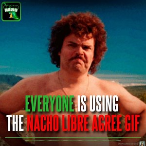 Everyone is using the Nacho Libre agree GIF | Nacho Libre Agree GIF