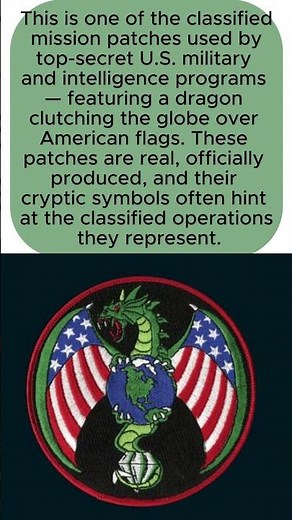 The Secret Military Patches the U.S. Government Actually Made