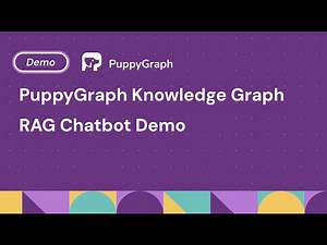 PuppyGraph Knowledge Graph RAG Chatbot Demo