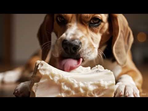 Realistic Dog Eating Bone AI ASMR #asmr #asmrsounds #asmrvideo #ai #asmreating #aivideo #aishorts