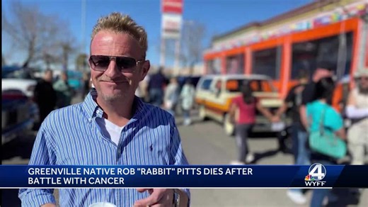 Greenville native, Netflix star, Rob 'The Rabbit' Pitts dies from stomach cancer