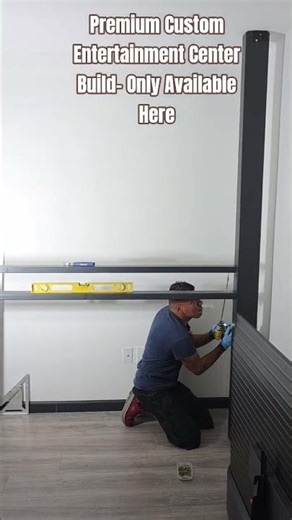 Premium Custom Entertainment Center Build- Only Available Here