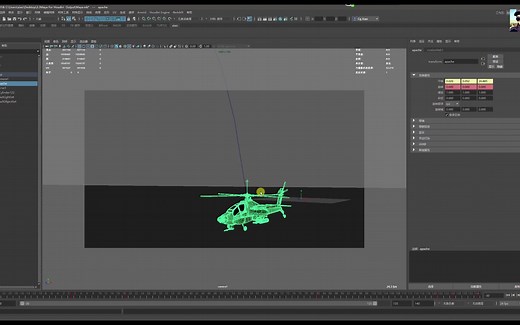 3.3maya相机输出到houdini
