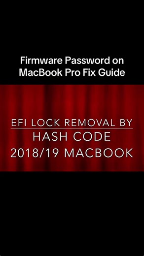 MacBook stuck on startup lock screen? Firmware password help tutorial. #macbooktips #appleuser #firmwarelock #techtoktips #macos