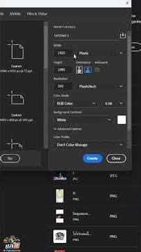 Photoshop page setup for use with #Photoshop #PhotoshopTutorial