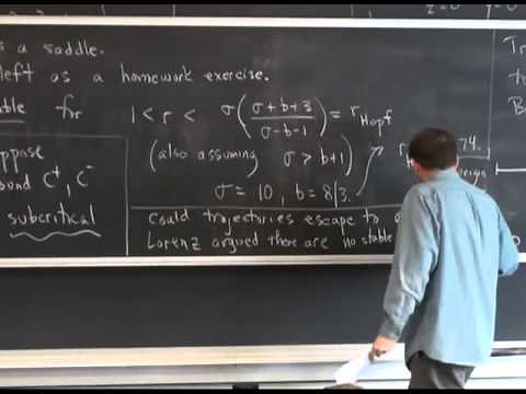 MAE5790-17 Chaos in the Lorenz equations
