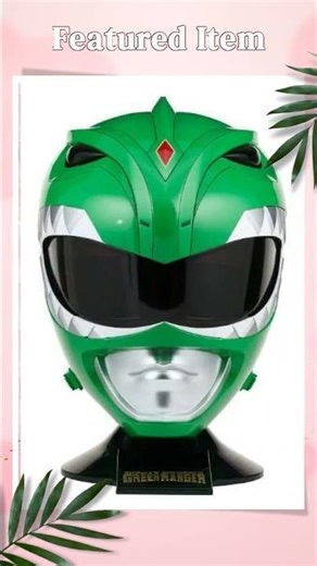 MMPR - Green Ranger Helmet - Cosplay Prop - 3D STL File