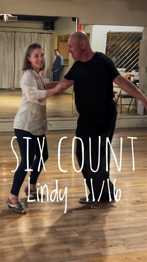 November 16, 2025 Six Count Lindy Hop Class Recap Tuck free spin to handshake Behind the back inside turn to side taps Side pass outside turn to free spin ending Thanks to Annie for holding the camera! #swingdance #lindyhop #santafenewmexico #gratitude | Elli Hindmarch