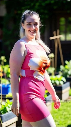 Bold Pink Mini Dress White Collar Garden Glam #fashion #style #shorts