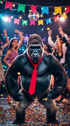 Party Gorilla Goes Wild