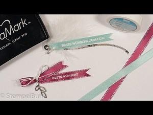 ANLEITUNG - Gewusst wie - #1 Bänder embossen mit Stampin'Up!®