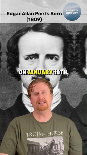His Mother Died Young, His Father Left Him, Nobody Wanted Him #edgarallanpoe #darkhistory #shorts