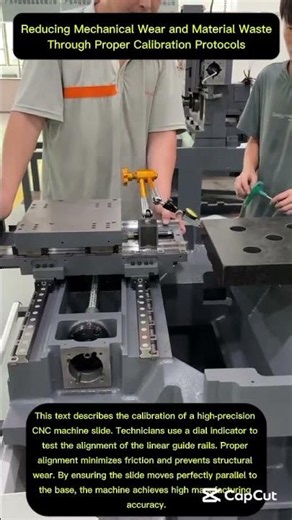 Advanced Methods for Calibrating Linear Guide Rails in CNC Machinery
