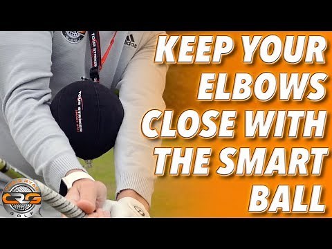 KEEP YOUR ELBOWS CLOSER WITH THE TOUR STRIKER SMART BALL