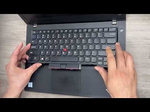 Lenovo thinkpad t470 replacement keyboard installation guide