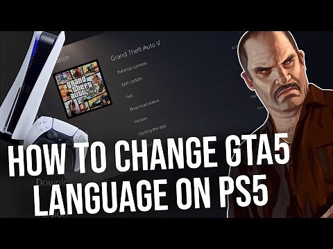 How to change GTA5 language on PS5 (2025)