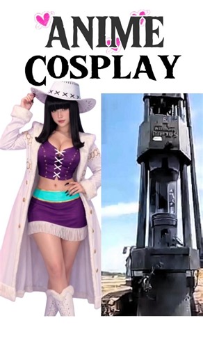 Aesthetic Cosplay Girls 👑v/s Hydraulic ImpactPress🔨✨| #anime #animecosplay