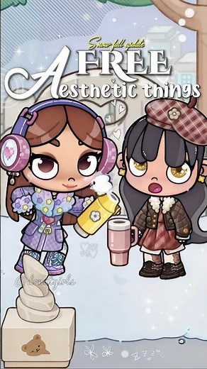 💯FREE winter super cute aesthetic things pazu avatar world secrets new update #avatarworld #pazu