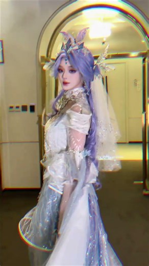 "Stepping out of the elevator and into a fantasy world. ✨💎 #GoddessVibes #CosplayMagic"