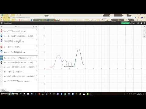 Making a Roller Coaster in Desmos