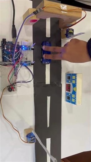 Smart Overspeed Vehicle Control System using Arduino 🚗⚠️
