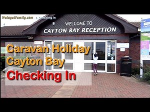 Caravan Holiday UK - at Hoseasons Cayton Bay Sea Side Park - 1. Checking In