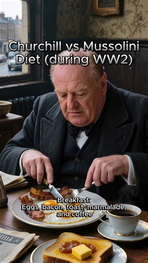 Winston Churchill vs Benito Mussolini: War Time Diet Differences