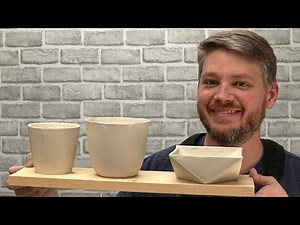 More liquid mud! Slip casting pots in each of my custom molds. Plus a pretty epic fail!