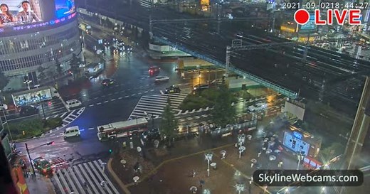 【LIVE】 Live Cam Tokyo - Shinjuku | SkylineWebcams