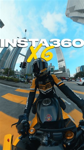 New Insta360 X6 360° POV in Kuala Lumpur 🔥 | Kawasaki Ninja ZX-25R