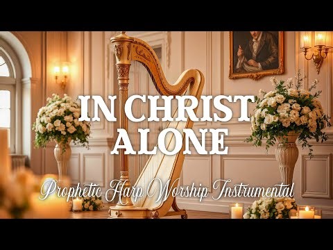 IN CHRIST ALONE : 3 Hours Prophetic Worship Harp Music | Healing The Soul With Musical Instruments